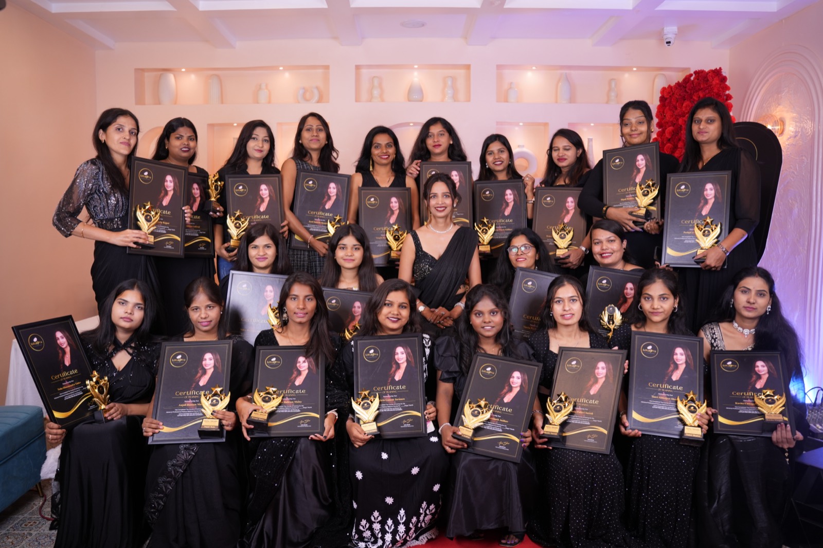 Lotus Pro Academy graduating students